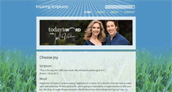 Desktop Screenshot of inspiringscriptures.com